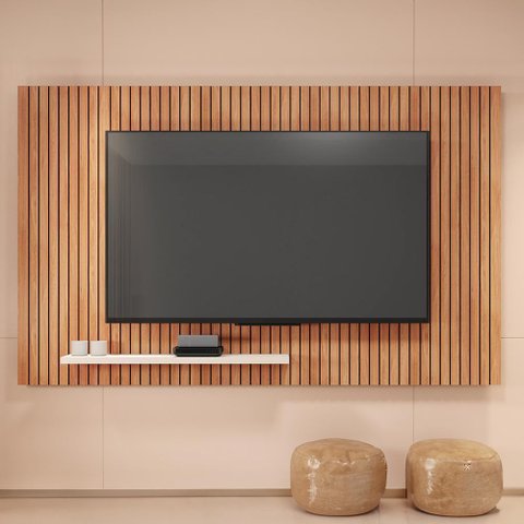 Painel para Tv's até 70 Polegadas Sun Marrom Caemmun