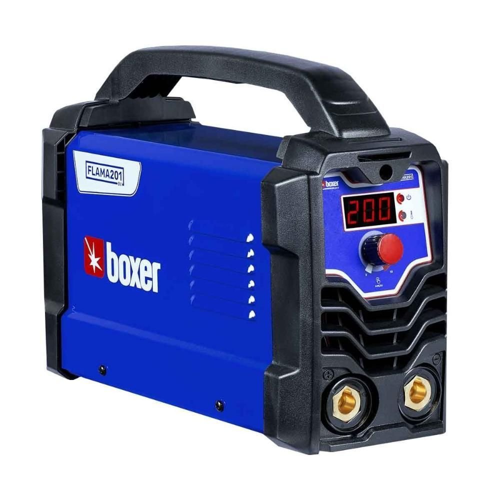Maquina de Solda Inversora Portátil Bivolt Boxer Flama 201 | MadeiraMadeira