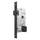 Ver imagem 2 de Fechadura Stam Cx 40 803/35 Externa Preto Fosco Roseta Quadrada