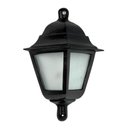Ver imagem 1 de Luminária Colonial Meia Cara Canadense em Alumínio e Vidro Bivolt