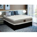 Ver imagem 3 de Cama Box Casal Sintético + Colchão Prime Casal Las Vegas 138x188x73: Preto