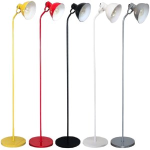 Luminária Chão Piso 1,6m Pedestal Coluna Gimpo Pf-05