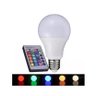 Lampada Led Bulbo 3w Rgb Colorida Bivolt Controle Remoto Bocal e27 - 1