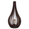 Luminária de Chão Capadócia Mod. Gota Tabaco 60cm - 1