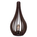 Ver imagem 1 de Luminária de Chão Capadócia Mod. Gota Tabaco 60cm