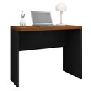 Ver imagem 4 de Mesa Home Office Moderna Computador Escrivaninha Mdp:nogueira-preto