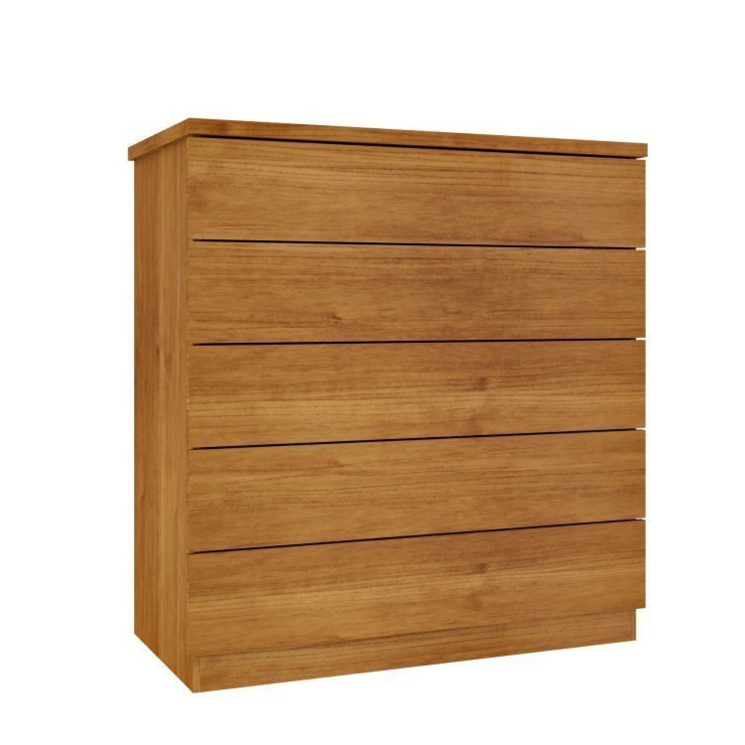 Quarto de Bebê Completo Guarda Roupa Zelandia 4 Portas com Berço e Cômoda Espresso Móveis - 12