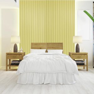 Painel Decorativo Ripado de Pvc Barra de 270cm Azn - Bege