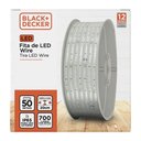 Ver imagem 1 de Fita Led Wire 220v 4000k 11w 1100 Lúmens 8mm Rolo 50m Ip65 Black+decker