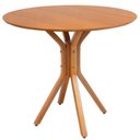 Ver imagem 1 de Mesa de Jantar Redonda Madeira Maciça Nairobi
