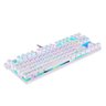 Teclado Motospeed K87S Branco RGB Branco Switch Vermelho - 5