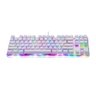 Teclado Motospeed K87S Branco RGB Branco Switch Vermelho - 3