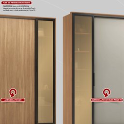 Guarda Roupa Casal com Reflecta 4 Portas 4 Gavetas Laredo - 3