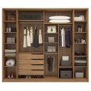 Ver imagem 6 de Guarda Roupa Casal com Reflecta 4 Portas 4 Gavetas Laredo