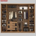 Ver imagem 7 de Guarda Roupa Casal com Reflecta 4 Portas 4 Gavetas Laredo