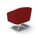 Ver imagem 6 de Poltrona Sala Decorativa Stella Base Giratória Cromada Veludo D03 - D’Rossi