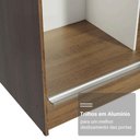 Ver imagem 7 de Guarda-Roupa Casal com Pés 3 Portas de Correr de Espelho Reno Madesa