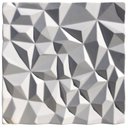 Ver imagem 2 de Forma 3D Gesso e Cimento ABS 1mm - Diamante 30x30 cm
