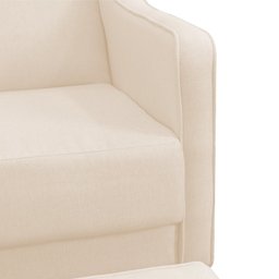 Poltrona/cadeira Aquila Balanço +puff Tc183 Decor Loppes Poltrona Amamentacão Balanço Decorativa Qua - 6