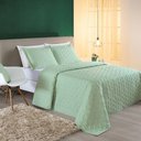 Ver imagem 2 de COBRE LEITO AGATA KING 3 PCS - Verde