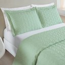 Ver imagem 3 de COBRE LEITO AGATA KING 3 PCS - Verde