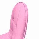 Ver imagem 5 de Kit 4 Cadeiras Office Botonê Giratória Ergonômica para Escritório Rosa