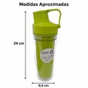 Ver mais imagens de Garrafa Aladdin Active 500ml Parede Dupla Academia - Verde Limão