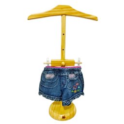 Cabide Expositor com Presilia Infantil Madeira Kids - 2