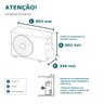 Ar-condicionado Multi Split Inverter Elgin 18.000 (2x Evap Hw 9.000) Quente/frio 220v - 5