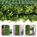 Ver imagem 6 de 18 Painel de Folhas Artificiais Luxo com Volume 3D para Jardim Vertical e Decoração