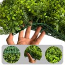Ver imagem 1 de 18 Painel de Folhas Artificiais Luxo com Volume 3D para Jardim Vertical e Decoração