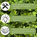 Ver imagem 3 de 18 Painel de Folhas Artificiais Luxo com Volume 3D para Jardim Vertical e Decoração