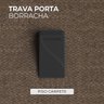Trava Porta De Piso Comfortdoor Calço Para Porta De Borracha Preto - 7