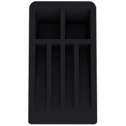 Trava Porta De Piso Comfortdoor Calço Para Porta De Borracha Preto - 6