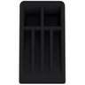 Trava Porta De Piso Comfortdoor Calço Para Porta De Borracha Preto - 6