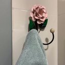 Ver imagem 6 de Cabide 2 Ganchos Rosas de Ferro - Suporte Duplo:rosa