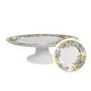 Ver imagem 1 de Boleira Easter Colors 34 Cm em Cerâmica Alleanza Alleanza Cerâmica