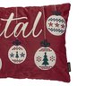 Capa para Almofada Natalina Natal com Enfeites 35x55cm Belchior Uniq - 2