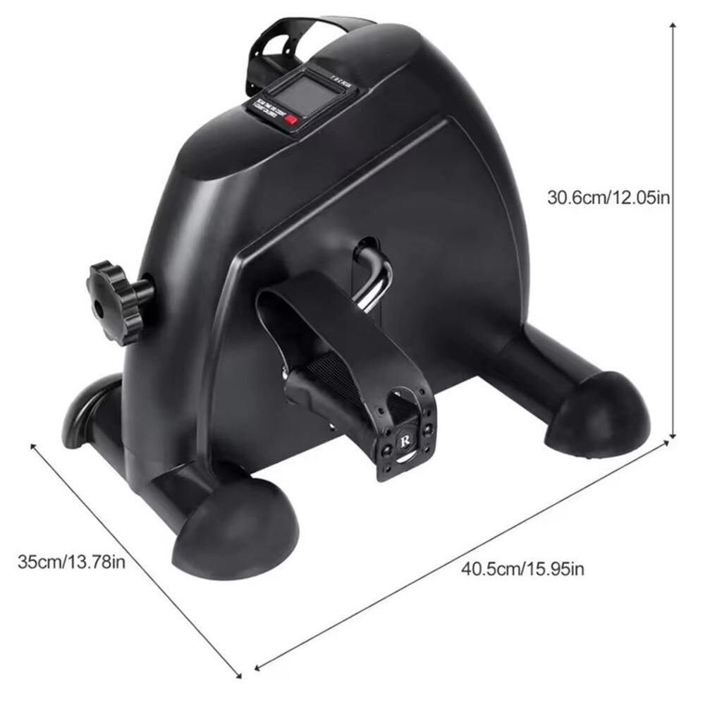 Bicicleta Ergometrica Mini Bike Fisioterapia Treino Braços e Pernas Simulador Painel Digital Lcd Pro - 4