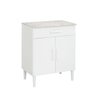 Balcão Armário Organizador Microondas Simples Cozinha Branco - 2