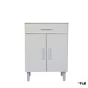 Ver imagem 6 de Balcão Armário Organizador Microondas Simples Cozinha Branco