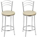 Ver imagem 1 de Kit 2 Banquetas Cromadas BC26-C A110