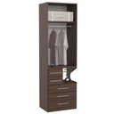 Ver imagem 4 de Guarda-roupa de 2 Portas com Mesa de Cabeceira 1224 Esquerdo San Remo
