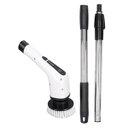 Ver imagem 2 de Escova de Limpeza Eletrica Potente 25W Giratoria Sem Fio Regarregavel Esfregao Limpeza Azulejo Chao 