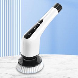 Escova de Limpeza Eletrica Potente 25W Giratoria Sem Fio Regarregavel Esfregao Limpeza Azulejo Chao  - 8