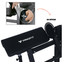 Ver mais imagens de Máquina Scott Articulada Regulável Bíceps e Tríceps Yangfit