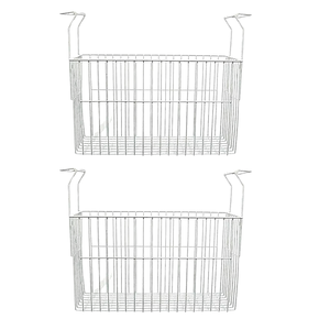 Kit 2x Cesto Organizador + 2x Separador Freezer Horizontal