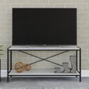 Ver imagem 4 de Estante para TV até 50 Polegadas 187CMX285CM 5 Prateleiras Estilo Industrial Active Yescasa Branco