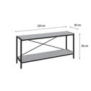 Ver imagem 6 de Estante para TV até 50 Polegadas 187CMX285CM 5 Prateleiras Estilo Industrial Active Yescasa Branco