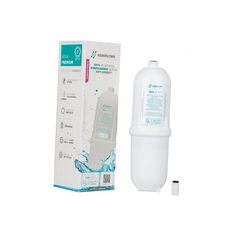 Refil Filtro HF-SFT Compatível c/ Purificadores Soft Everest